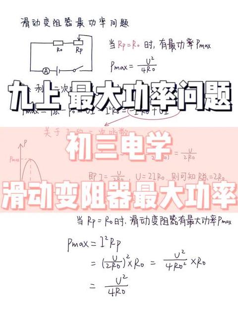 电功率计算公式全解析