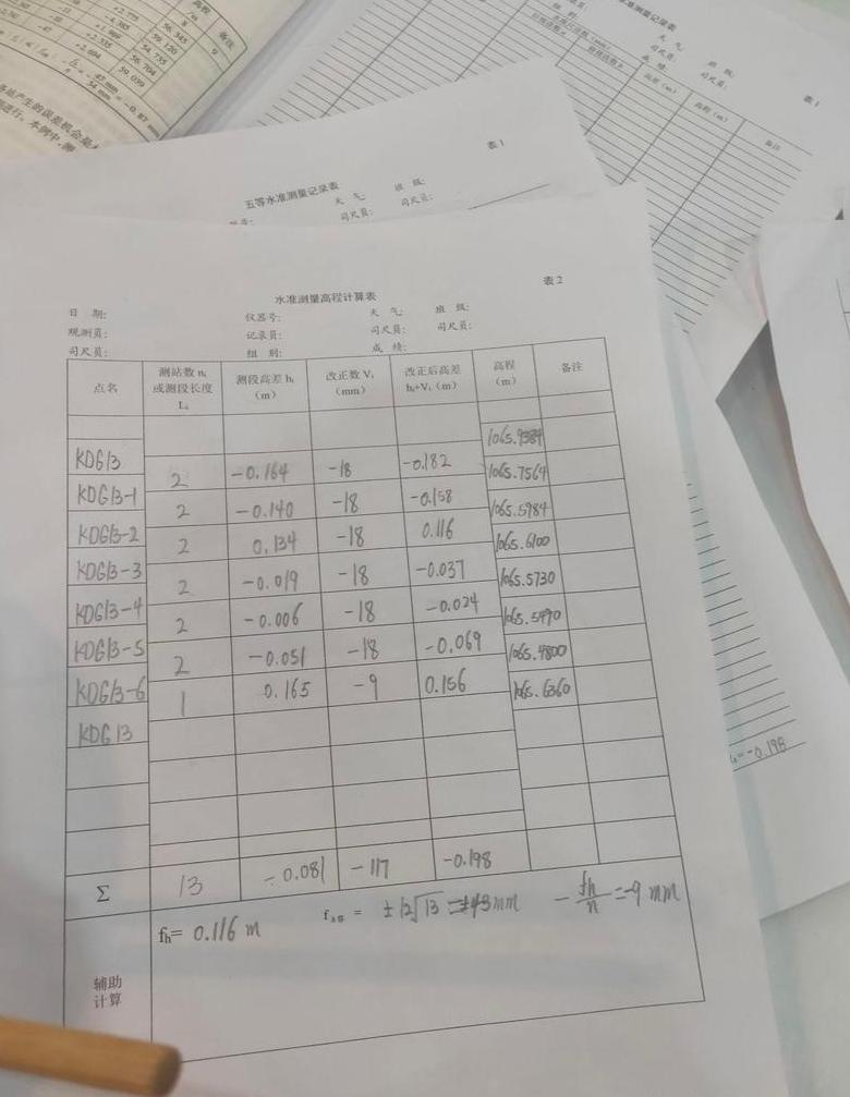 全站仪导线测量记录表填写技巧及数据处理方法全解析