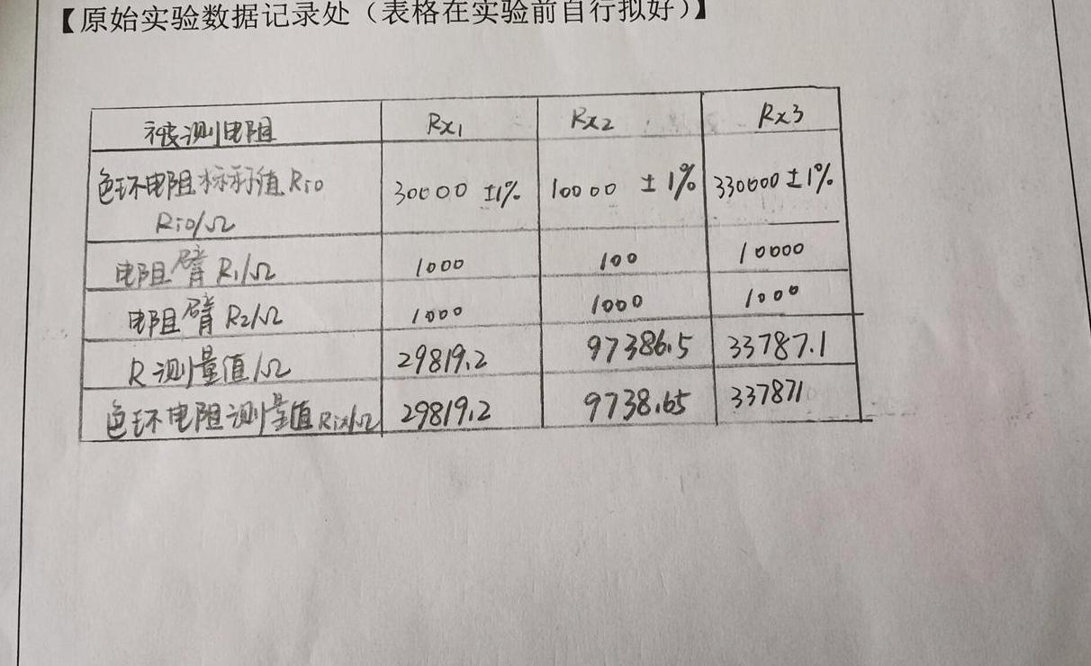 惠斯登电桥测量中值电阻实验方法详解