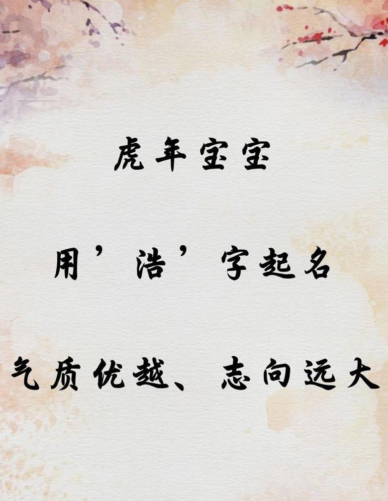 精选带浩字男孩名字，寓意美好成长